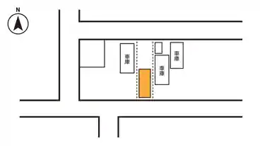 特P 西岡四条4丁目13駐車場の図面