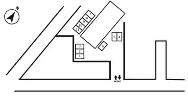 特P たちやコーポ駐車場の図面