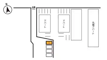 特P 尾上町口里86-25駐車場の図面