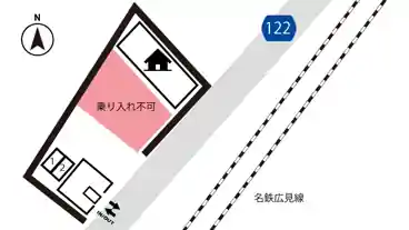 特P 塩６７番地１駐車場の図面