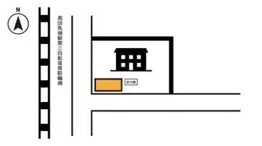 特P 高田馬場1-33-3駐車場の図面