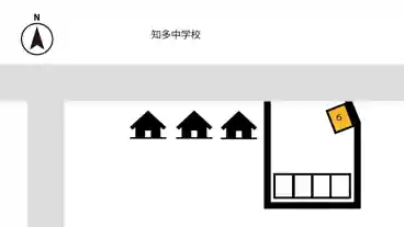 特P 知多町4-60駐車場の図面