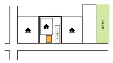 特P 《軽自動車》大字田尻162-27駐車場の図面