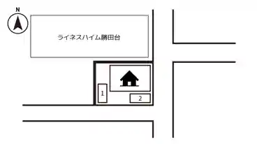 特P 上高野1208-39駐車場の図面