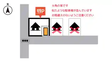 特P 南加瀬4-36-18駐車場の図面