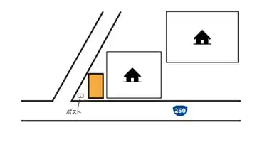 特P 《軽自動車》御津町釜屋240番地駐車場の図面