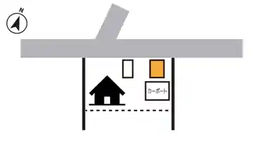 特P 新保3-1103駐車場の図面