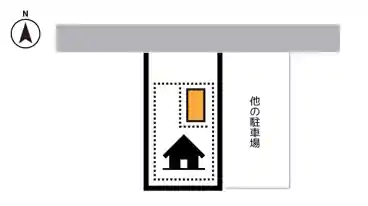 特P 小綱町7-5駐車場の図面