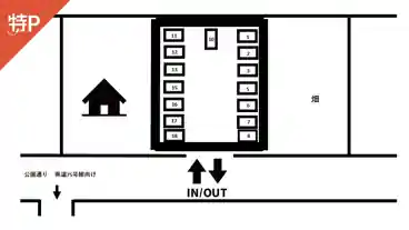 特P 柏井町弥栄パーキングの図面