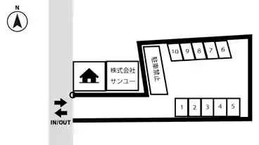 特P 梅林西町7駐車場の図面