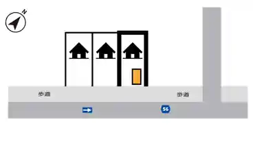 特P 上落合8-8-2駐車場の図面