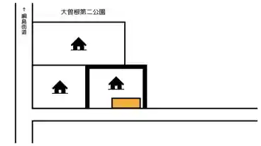 特P 大曽根1-12-7駐車場の図面