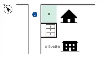 特P 猪子町428-6駐車場の図面