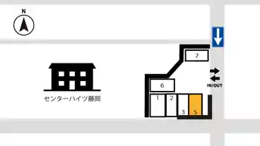 特P 【５番】浜富町３−４駐車場のその他1