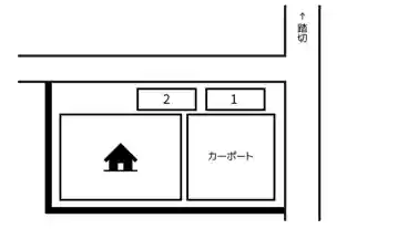 特P 生実町1512-1駐車場の図面