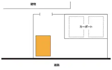 特P 上谷町13-3駐車場の図面