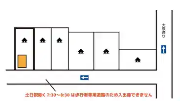 特P 豊町6-4-3駐車場の図面