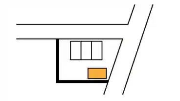 特P 稲荷町26付近駐車場の図面