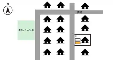 特P 上志津原157-3駐車場の図面