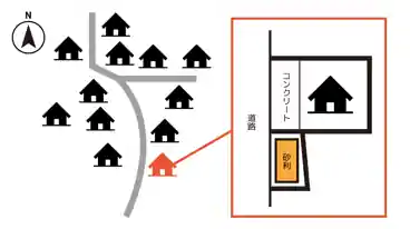 特P 井100番地3駐車場の図面