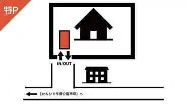 特P 《 土曜日 軽・コンパクト 》佐渡山パーキングの図面