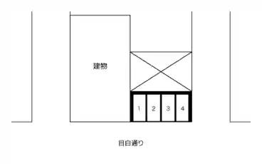 特P 南長崎4-1-1駐車場の図面