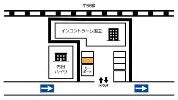 特P 中1-2-48駐車場の図面