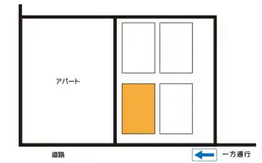 特P 佐鳴台2-15-11付近駐車場の図面