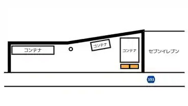 特P 《バイク専用》BIGBOX久喜・六万部駐車場の図面