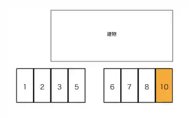 特P 《軽・コンパクト》白山町1-11-3駐車場の図面