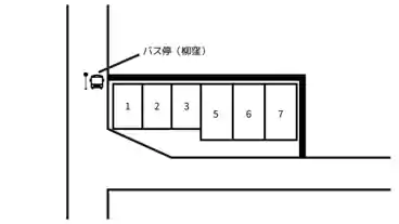 特P 高井戸東4-12-37付近駐車場の図面