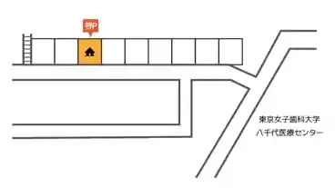 特P 《軽・コンパクト》大和田新田499-8駐車場の図面