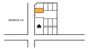 特P 金森東3-13-7駐車場の図面