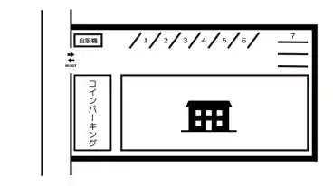 特P 《バイク専用》中央5-10-9駐車場の図面