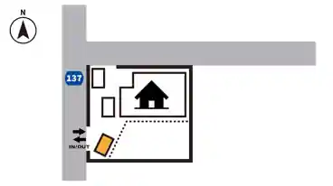 特P 萩生56-5駐車場の図面