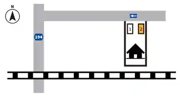 特P 久度3-3-5駐車場の図面