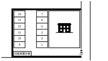 特P 【10番・13番・15番】三和町9-5駐車場の図面