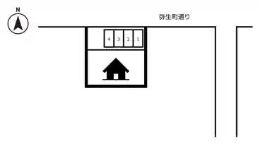 特P 熊本市中央区琴平本町1-40駐車場の図面