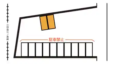 特P 善行6-3-40駐車場の図面