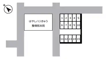 特P 【日曜日】元町30-1駐車場の図面