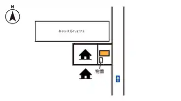 特P 上落合3−1−29駐車場の図面