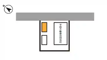 特P 平和不動産駐車場の図面