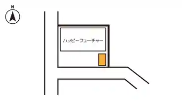 特P ≪軽専用≫ハッピーフューチャー駐車場の図面