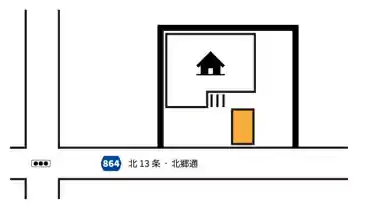 特P 北郷三条二丁目13-30駐車場の図面