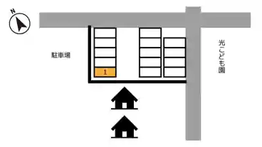 特P 【12:00 ~ 24:00/12:00 ~ 24:0】中村駐車場の図面