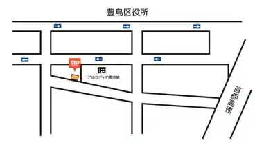 特P 池袋駅周辺【南側6】アルカディア南池袋駐車場の図面