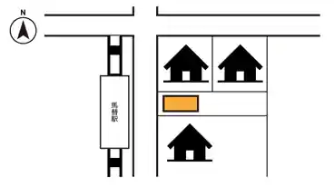 特P 馬替2丁目95駐車場の図面