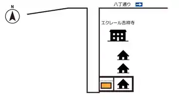 特P 御殿山2-2-18駐車場の図面