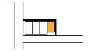 特P 東野幌本町4-14駐車場Bの図面