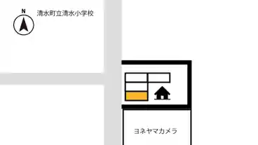 特P 【土日のみ・コンパクトカーまで】堂庭113-15駐車場の図面